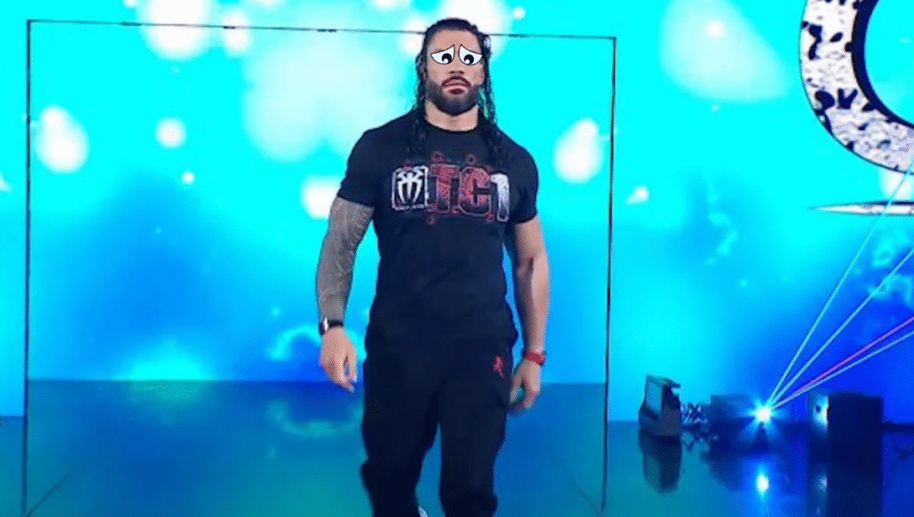 Roman Reigns Sad