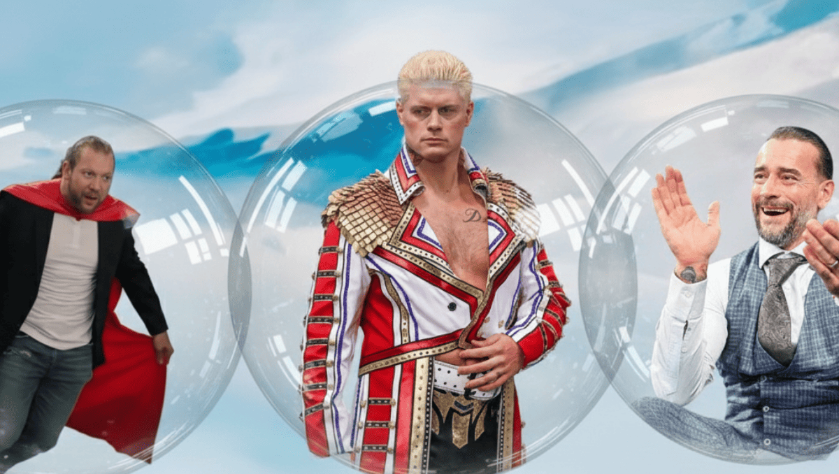 pro wrestling living in bubble
